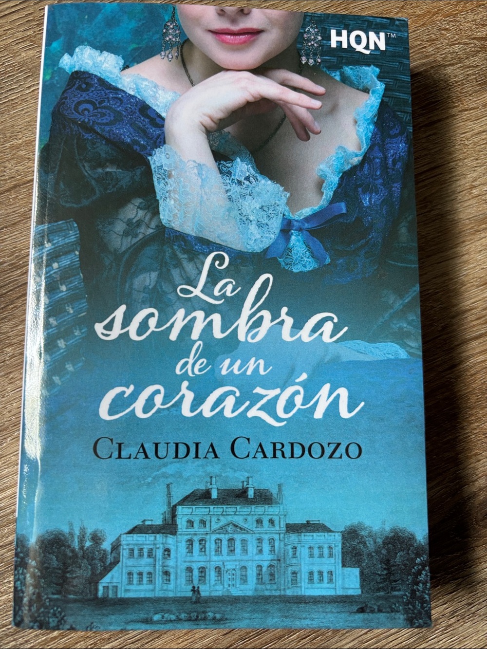 Spanish novel. Carving of a heart